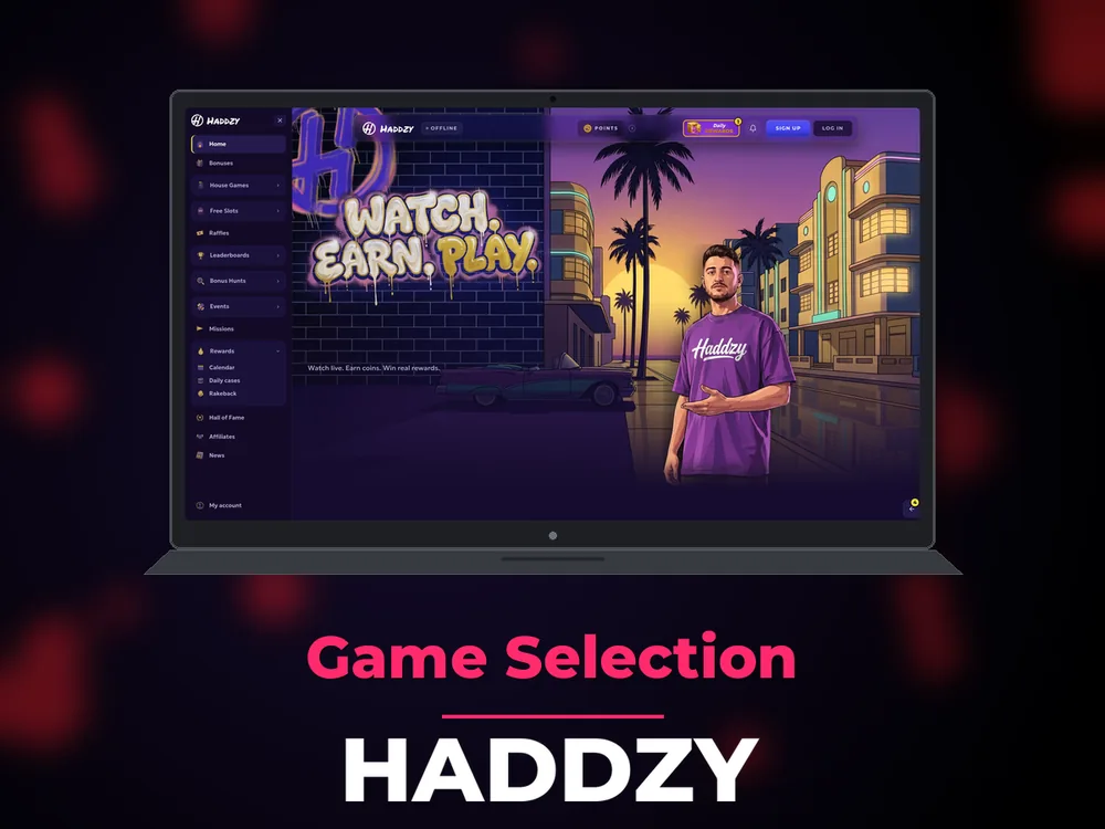 Haddzy - Game Selection